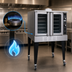 Thumbnail image #4 for Serv-Ware SGCO-1 Single Deck Full-Size Natural Gas Convection Oven