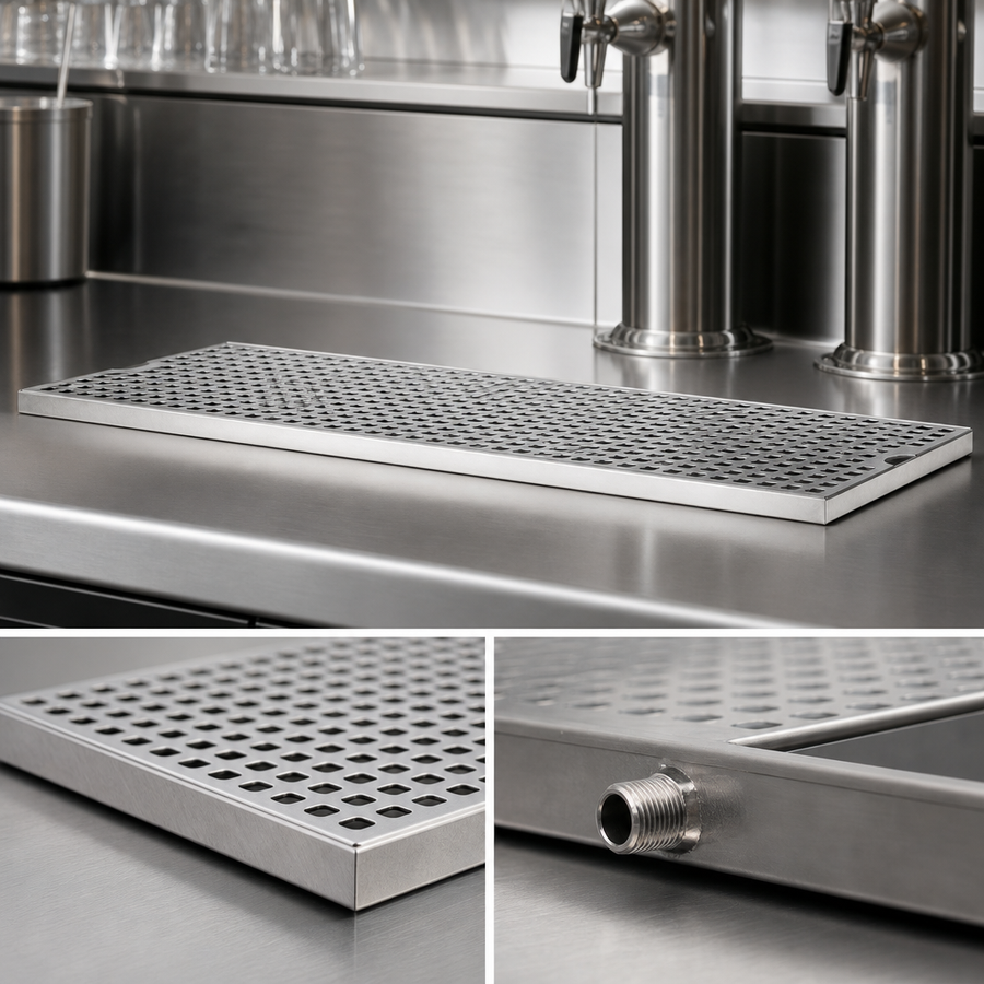 18-Gauge Stainless Steel Construction
