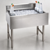 Thumbnail image #4 for Advance Tabco Underbar Basics 30-Inch Stainless Steel Cocktail Unit with 16-Inch Deep Ice Bin and 10-Circuit Cold Plate