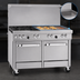 Thumbnail image #4 for Southbend Ultimate 48-Inch Gas Restaurant Range with 4 Burners, 24-Inch Griddle, and 2 Space Saver Ovens