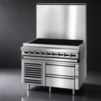 Thumbnail image #4 for Jade Range (Middleby) Titan JMRH-24B 24-Inch Heavy-Duty Modular Gas Charbroiler with Cast Iron Grates and Stainless Steel Exterior