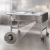 Thumbnail image #4 for Eagle Group 36-Inch Portable Electric Hot Food Table with 2 Dry Wells, Open Shelf Base