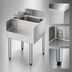 Thumbnail image #4 for Eagle Group 2200 Series Underbar Side-To-Side Modular Add-On Dump Sink with Blender Recessed Step
