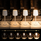 Thumbnail image #4 for Omcan USA 48284 Countertop LED Table Lamp, Rechargeable, Touch Controls, Stepless Dimming, 3000K/6000K