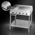 Thumbnail image #4 for Supreme JGT-2484-F 84 Inch Gas Floor Model Commercial Griddle with Thermostatic Controls