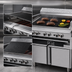 Thumbnail image #4 for Garland Cuisine Series Heavy Duty 36-Inch Gas Charbroiler Range with Open Cabinet Base and Cast Iron Radiants