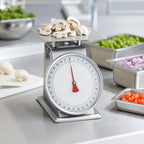 Thumbnail image #4 for Edlund HD-5 5 lb Portion Control Dial Scale, 1/2 oz Graduation, Stainless Steel, Fixed Dial, Sloped Face