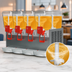 Thumbnail image #4 for Trento Ugolini Arctic Deluxe 4-Bowl Chilled Juice Dispenser, 5.3 Gallon Bowls, Magnetic Impeller, 115V