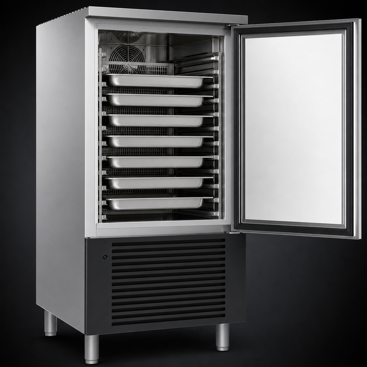 Product image #4 for Victory Refrigeration HI5-8-70U 8-Pan Reach-In Multi-Function Blast Chiller/Freezer, Thawing Cabinet, Retarder/Proofer, Slow Cooker/Warmer