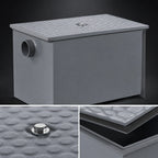 Thumbnail image #4 for Dormont Manufacturing Watts Grease Interceptors WD-7 Recessed/Floor-Mount Epoxy-Coated Steel Grease Interceptor, 7 GPM, 14 lb Capacity
