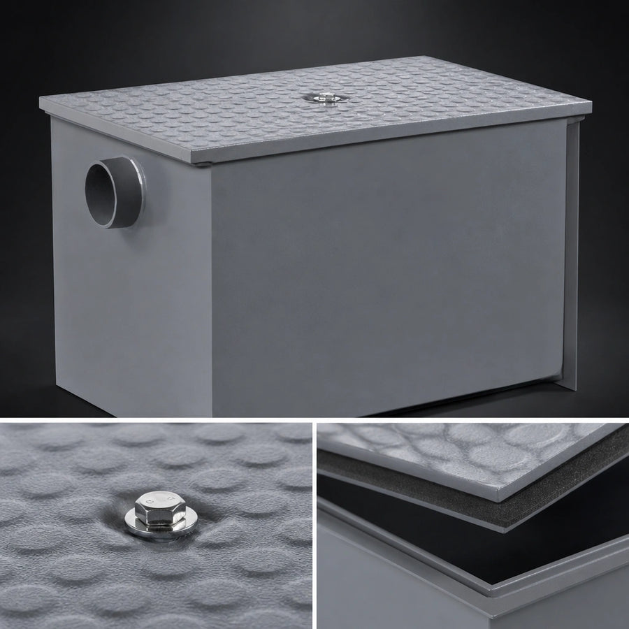 Gasketted Solid Steel Cover