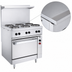 Thumbnail image #5 for Vulcan 36-Inch 240V Electric Restaurant Range with Thermostatic Griddle and Oversized Oven