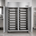 Thumbnail image #4 for Hoshizaki Steelheart Two-Section Upright Reach-In Heated Holding Cabinet with Half Stainless Steel Doors