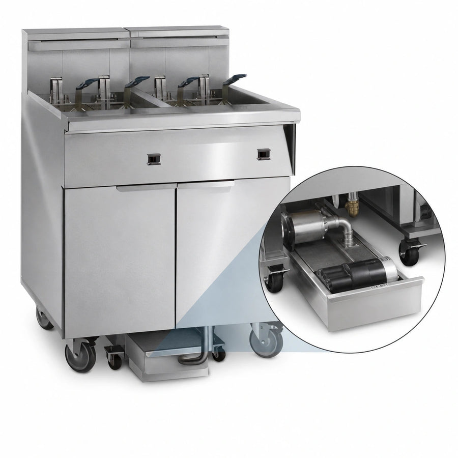 Built-In Space Saver Filter System