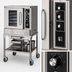 Thumbnail image #4 for Blodgett Premium Series DFG-50 Half-Size Dual Flow Gas Convection Oven, 5-Pan Capacity, Solid State Controls