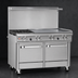 Thumbnail image #4 for Southbend Ultimate 48-Inch Gas Restaurant Range with 2 Non-Clog Burners, 36-Inch Griddle, Standard Oven, and Cabinet Base
