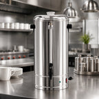 Thumbnail image #4 for Koolmore KM-CCP100 100-Cup Commercial Coffee Percolator, Stainless Steel, Double-Wall Insulated, Dual-Heater Thermostat