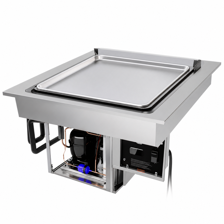 Product image #4 for Hatco FTBP-1 Drop-In Self-Contained R-290 Frost Top for 1 Full-Size Sheet Pan