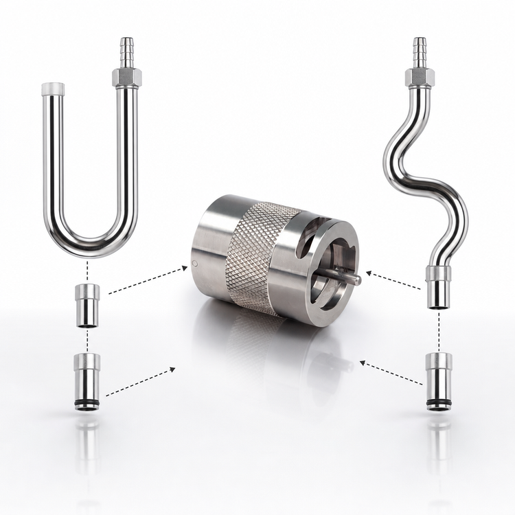 Product image #4 for Dual Flusher Cleaning Cup for U to D or S Beer Dispensing Systems