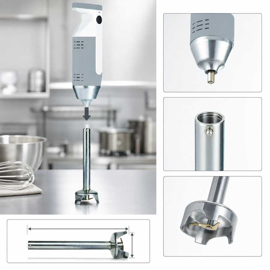 Detachable Stainless Steel Shaft