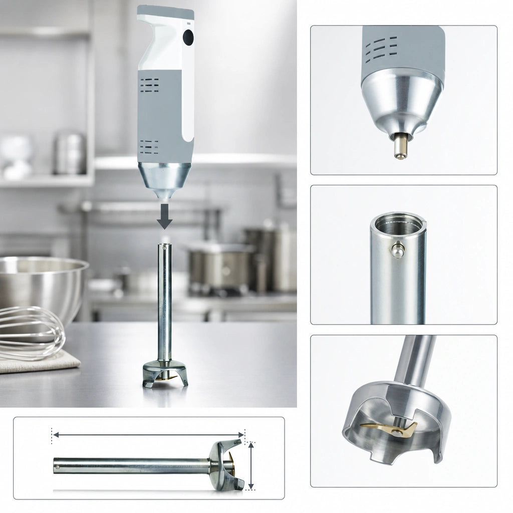 Detachable Stainless Steel Shaft
