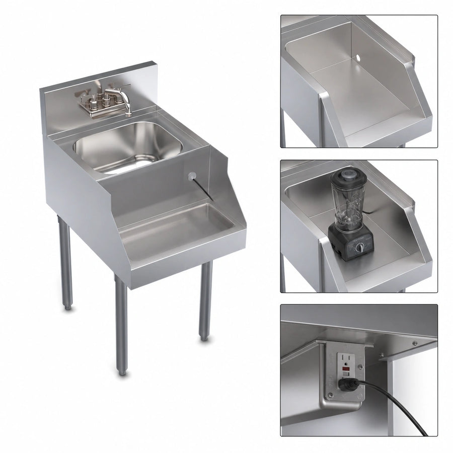 Recessed Blender Shelf