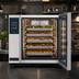 Thumbnail image #4 for UNOX ChefTop MIND.Maps Plus 5-Pan GN 1/1 Countertop Electric Combi-Steam Oven with Left-to-Right Door Opening