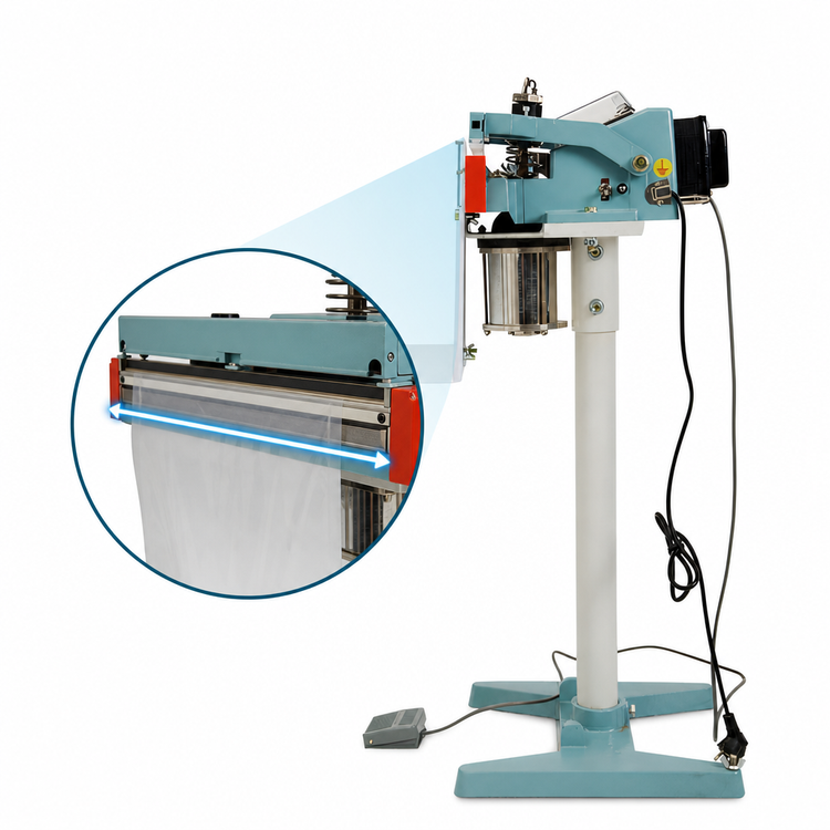 Product image #5 for ATMOVAC KSFS600 Automatic Freestanding Impulse Bag Sealer with 23-5/8 Inch Seal Bar