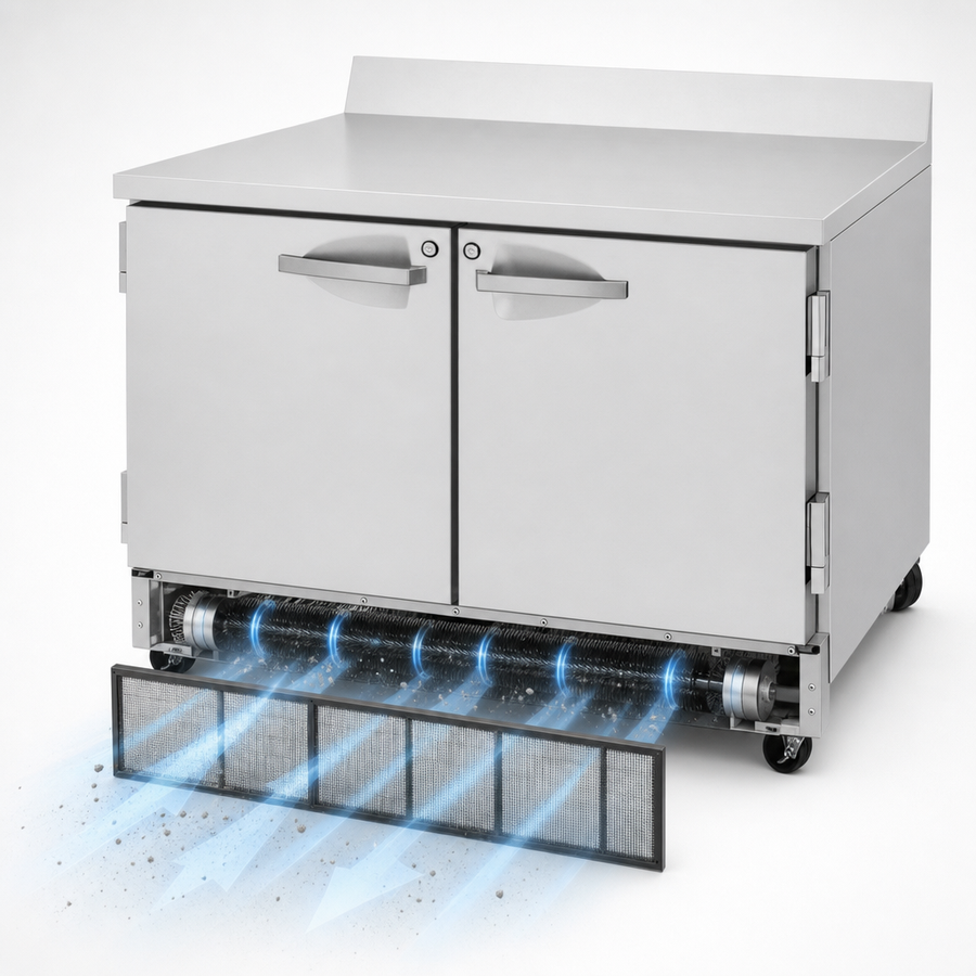 Patented Self-Cleaning Condenser