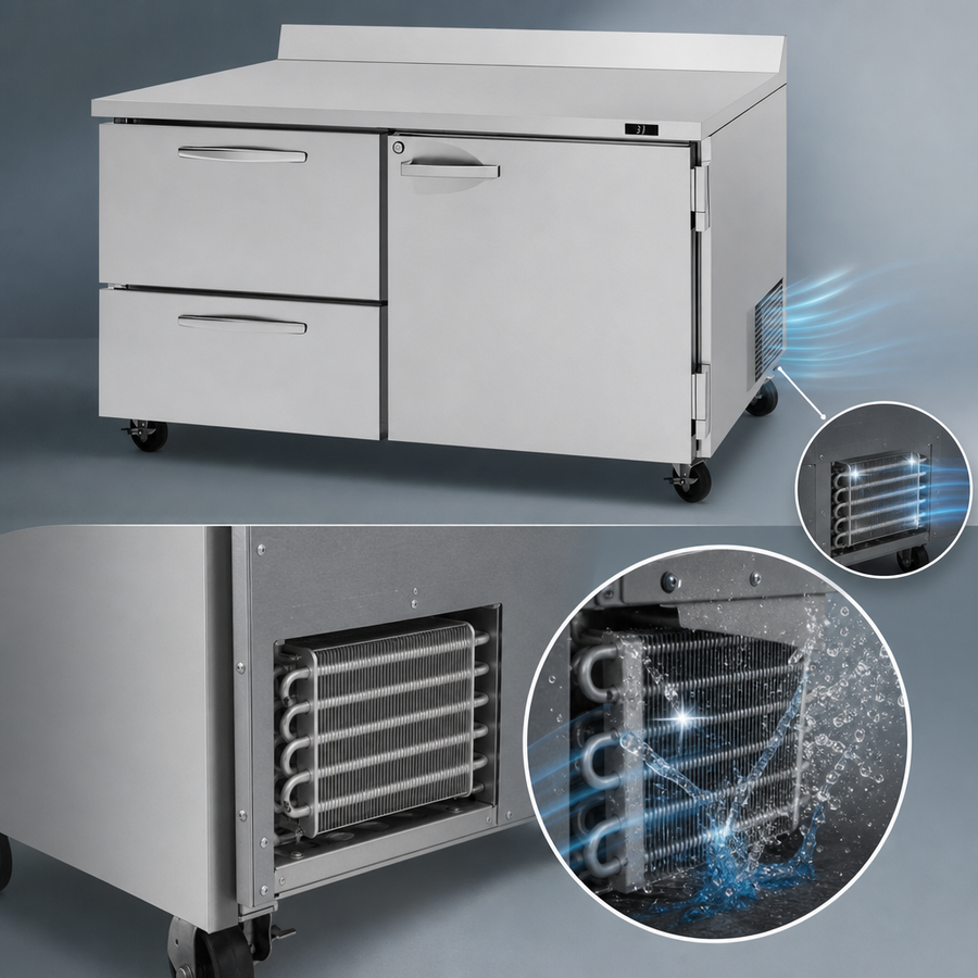 Self-Cleaning Condenser