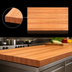 Thumbnail image #4 for Boos Block American Cherry Edge Grain Kitchen Countertop, 132 x 32 x 3 Inch, Varnique Finish