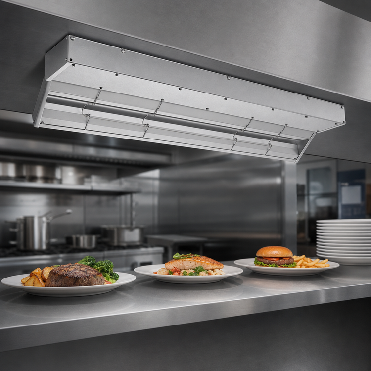 Product image #4 for Hatco Glo-Ray 60-Inch Unlighted Infrared Strip Heater, Aluminum, 1700W