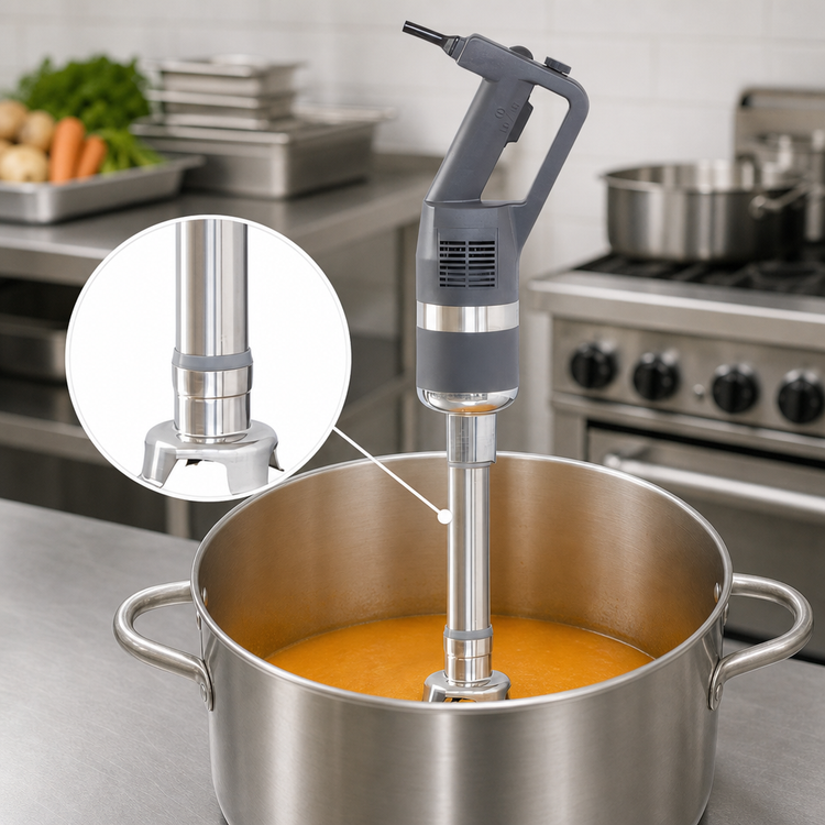 Product image #4 for Robot Coupe CMP250VV Compact Power Mixer Immersion Blender with 10-Inch Stainless Steel Shaft