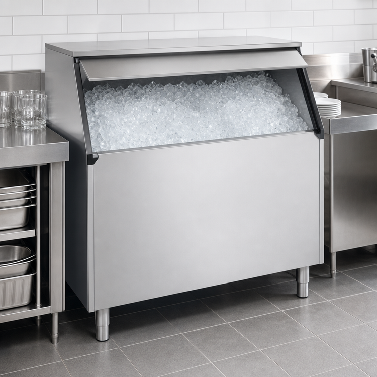 Product image #4 for ITV Ice Makers S-1050 52-Inch Slope Front Ice Storage Bin for Modular Ice Machines, 1,048 lb Capacity