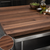 Thumbnail image #4 for John Boos Boos Block American Black Walnut Edge Grain Kitchen Countertop, 120 x 36 x 1-1/2 Inches