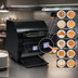 Thumbnail image #4 for Hatco Toast-Qwik Countertop Horizontal Conveyor Toaster, Touchscreen, 240V, Designer Black