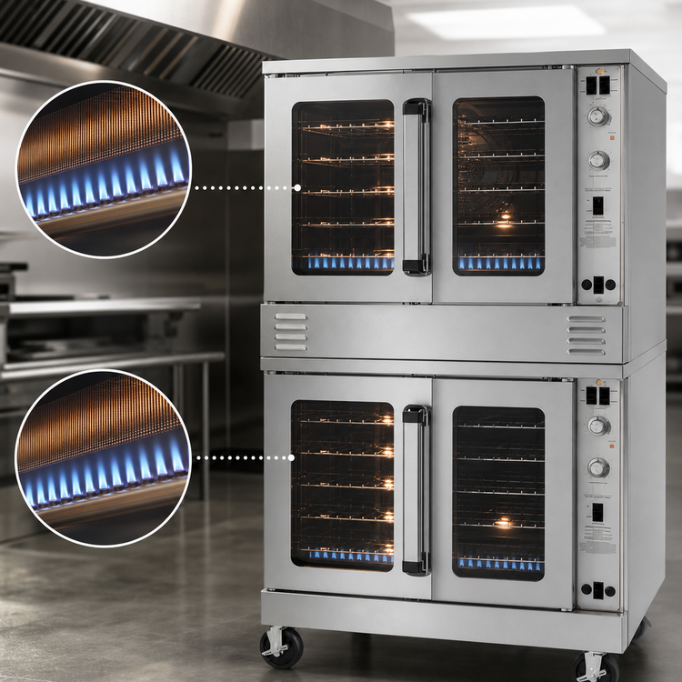 Product image #4 for Southbend Platinum Series Double-Deck Gas Convection Oven