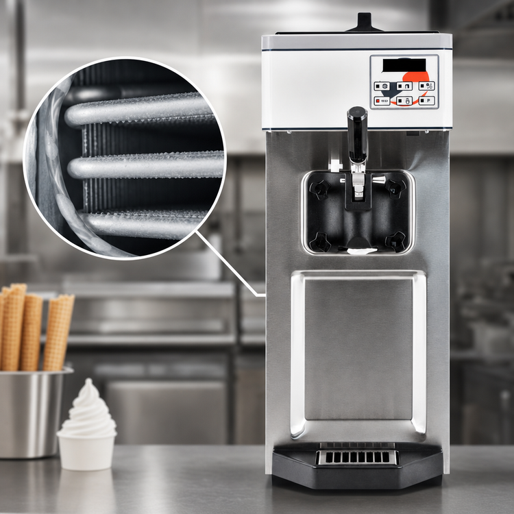 Product image #8 for Spaceman USA 6210-C Countertop Gravity-Fed Soft Serve Freezer, Single Flavor