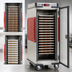 Thumbnail image #4 for Metro C5 Transport Armour T-Series Full-Height Mobile Heated Holding Cabinet, Solid Door, 16 Sheet Pan / 32 Hotel Pan Capacity