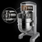 Thumbnail image #4 for Hobart Food Machines - Mixers HL1400-70STD 140-Quart Floor Model Planetary Mixer, 5 HP, 400V, 3-Phase, SmartTimer, Power Bowl Lift