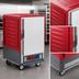 Thumbnail image #4 for Metro C5 3 Series Half-Height Heated Holding and Proofing Cabinet with Moisture Control, Solid Door, Universal Wire Slides, Mobile