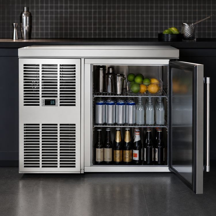 Product image #5 for Perlick 36-Inch Low Profile Self-Contained Back Bar Refrigerator