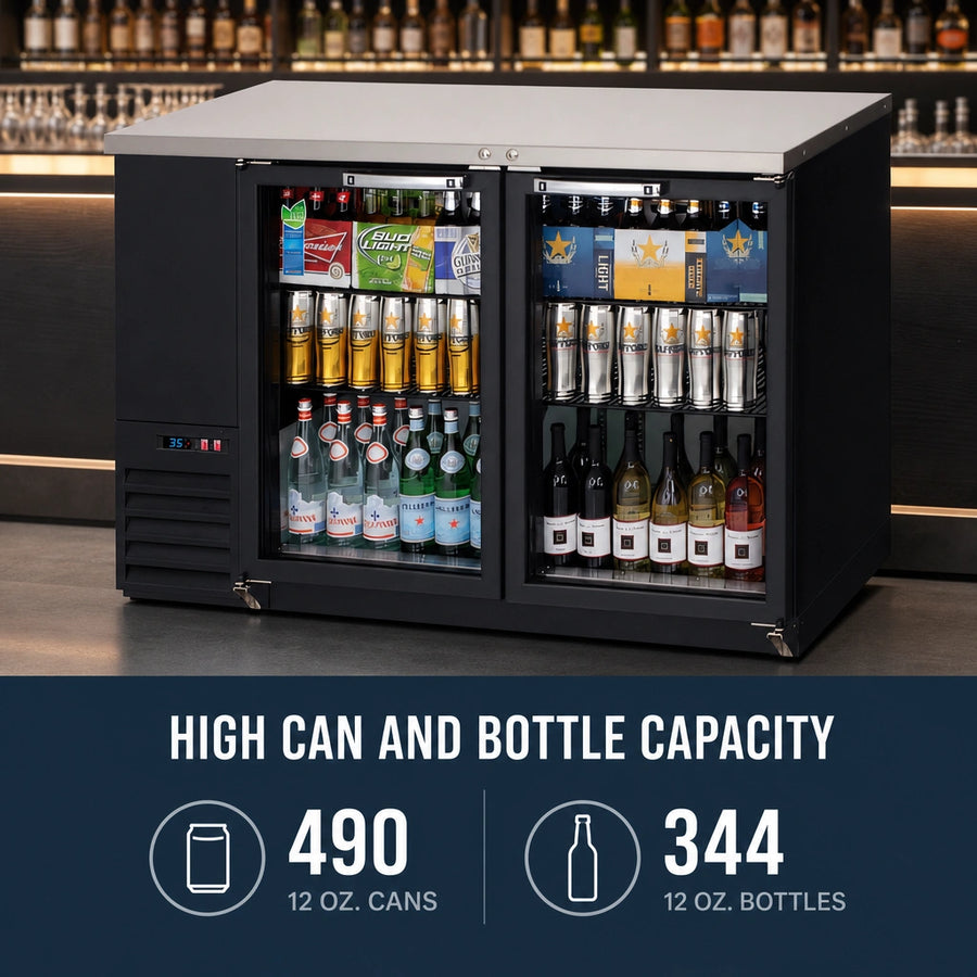 High Can And Bottle Capacity
