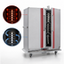 Thumbnail image #4 for EnduraHeat BR120 Electric Heat Retention Banquet Cart, 120 Covered Plate Capacity, Double Door, Stainless Steel