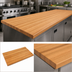Thumbnail image #4 for John Boos Appalachian Red Oak Edge Grain Island Countertop, 144 in. W x 42 in. D x 1-1/2 in. Thick, Penetrating Oil Finish
