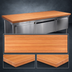 Thumbnail image #4 for John Boos Boos Block 84-Inch x 30-Inch x 2-1/4-Inch Edge Grain American Cherry Kitchen Countertop, Penetrating Oil Finish