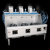 Thumbnail image #4 for York 3-Chamber Gas Wok Range with Water-Cooled Top and Chinese Swing Faucets