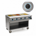 Thumbnail image #4 for Spec-Master SPHT5CB-240-3 5-Well Electric Sealed Well Mobile Hot Food Table with AutoFill Water System