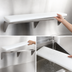 Thumbnail image #4 for Advance Tabco Triumph Supreme Stainless Steel Carving Station Shelf with Removable White Poly Cutting Board, 31-13/16 Inches W x 10 Inches D