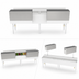 Thumbnail image #4 for John Boos Double 36-Inch Speed Rail Locking Cover